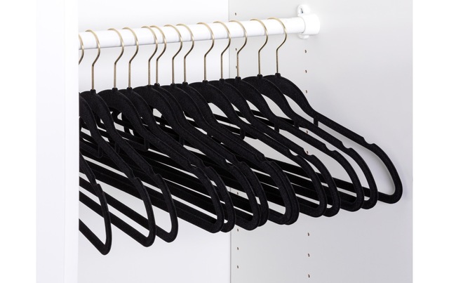 Cocon Kleiderbügel »30 Stück, Schwarz«