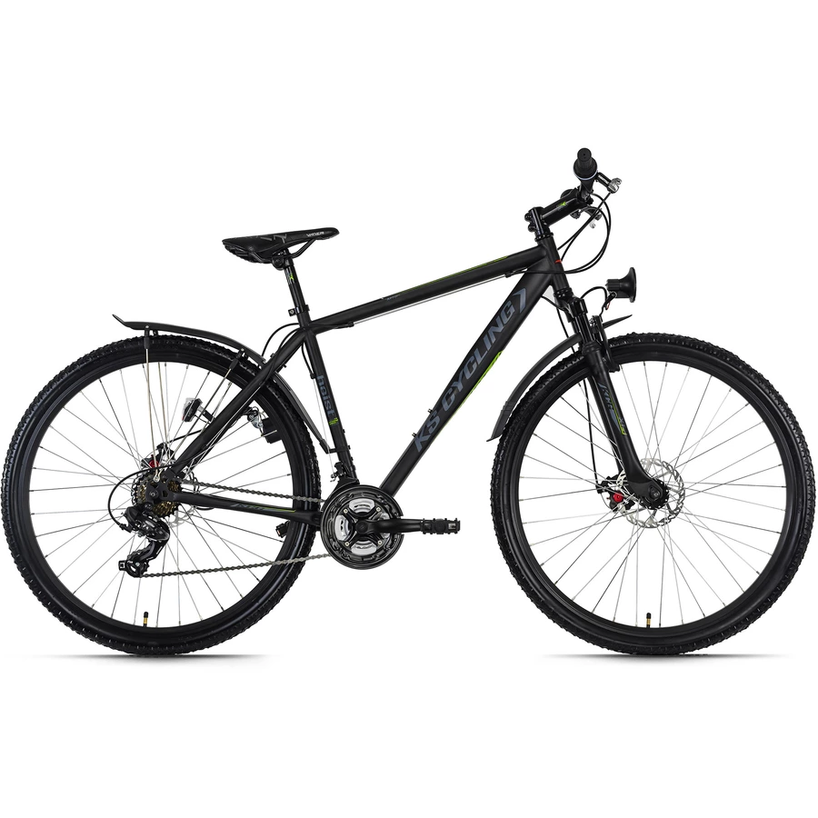 KS Cycling Mountainbike Hardtail ATB Twentyniner 29“ Heist schwarz schwarz