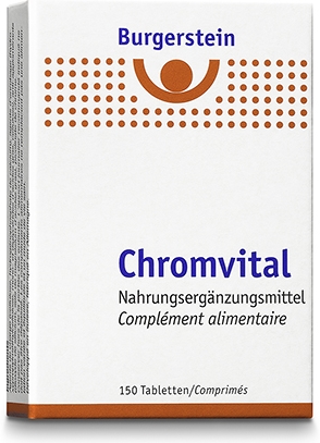 BURGERSTEIN Chromvital<br>150 Stück, Dispenser, Tablette