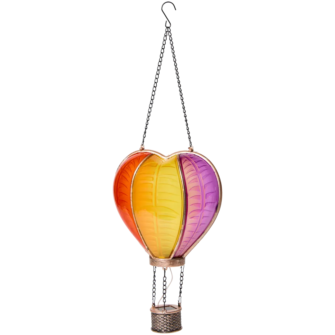 Lanterne solaire montgolfière