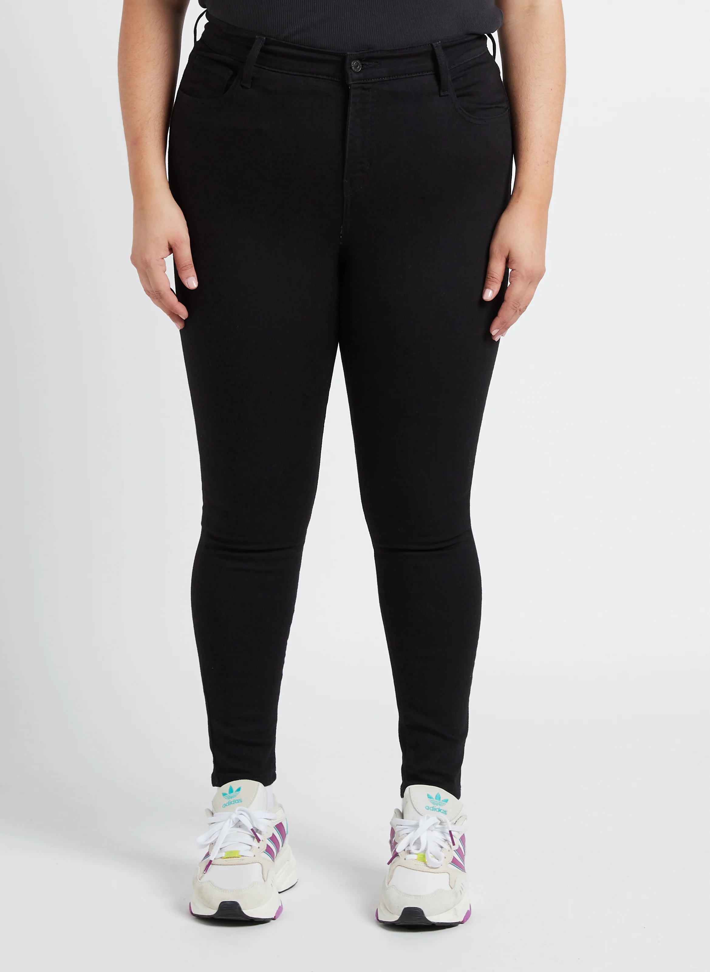 720 PL HIRISE SUPER SKNY - Skinny jean en coton mélangé| Noir