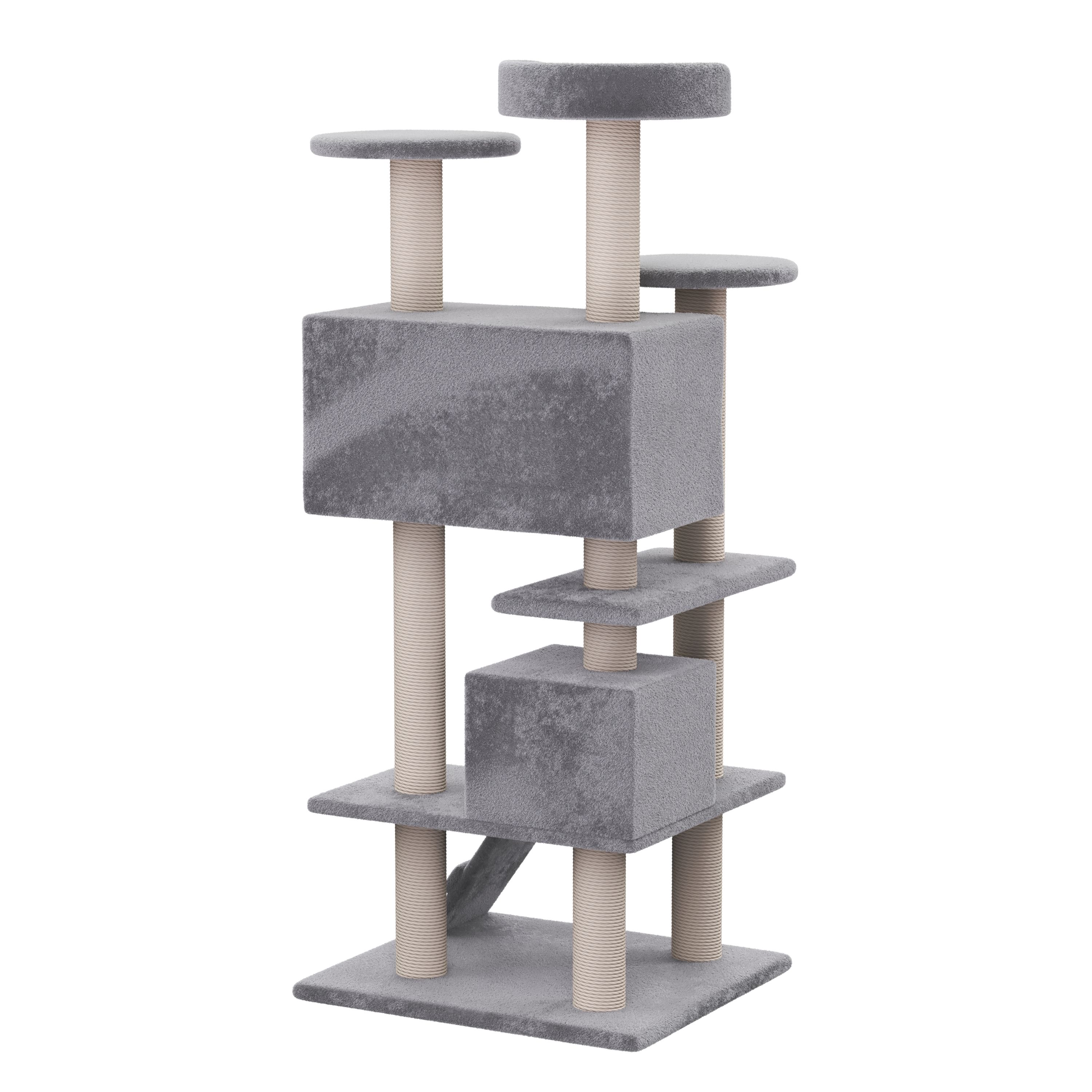 Katzenbaum NELLY 131 cm grau