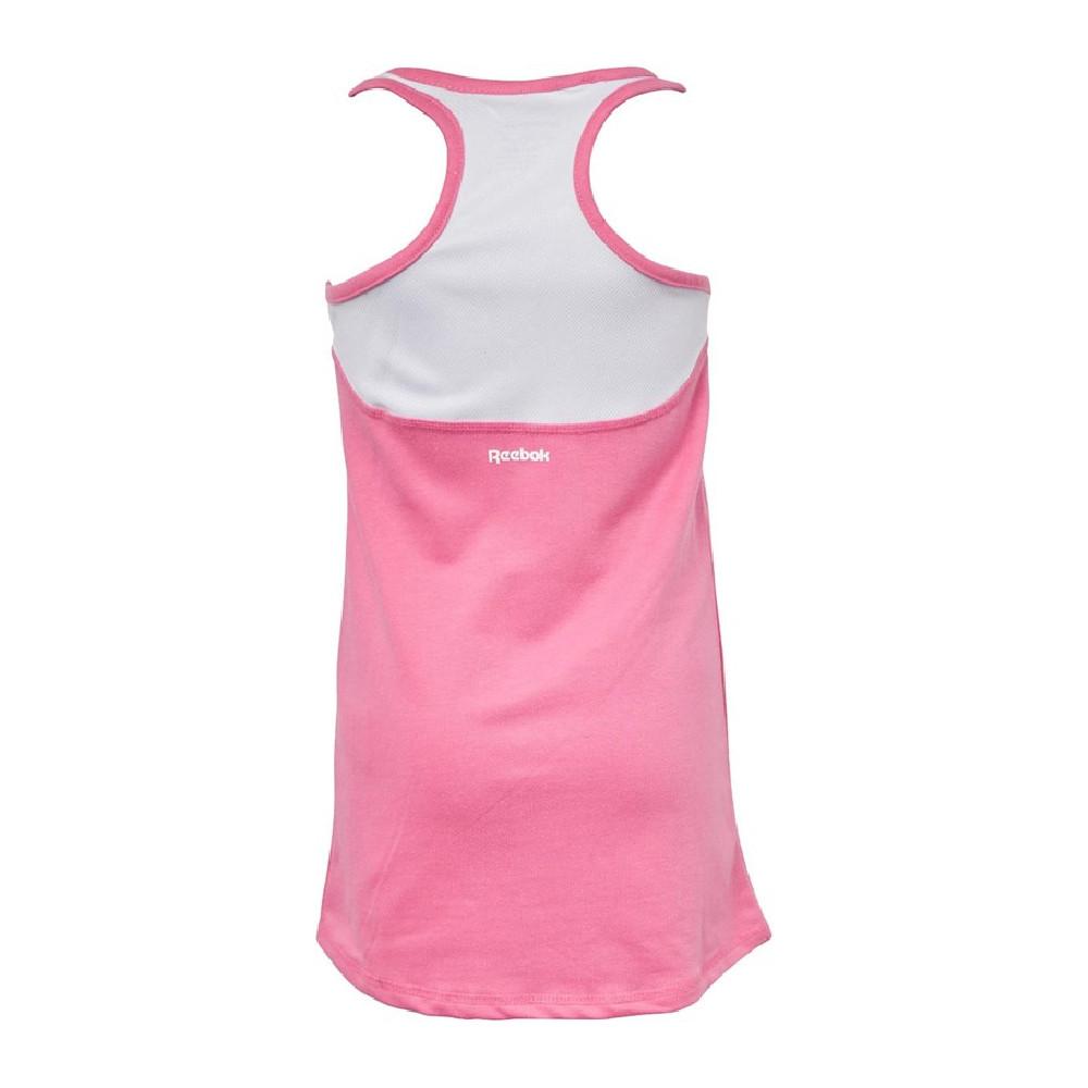 Reebok Débardeur rose fille Reebok Racer Longline Top