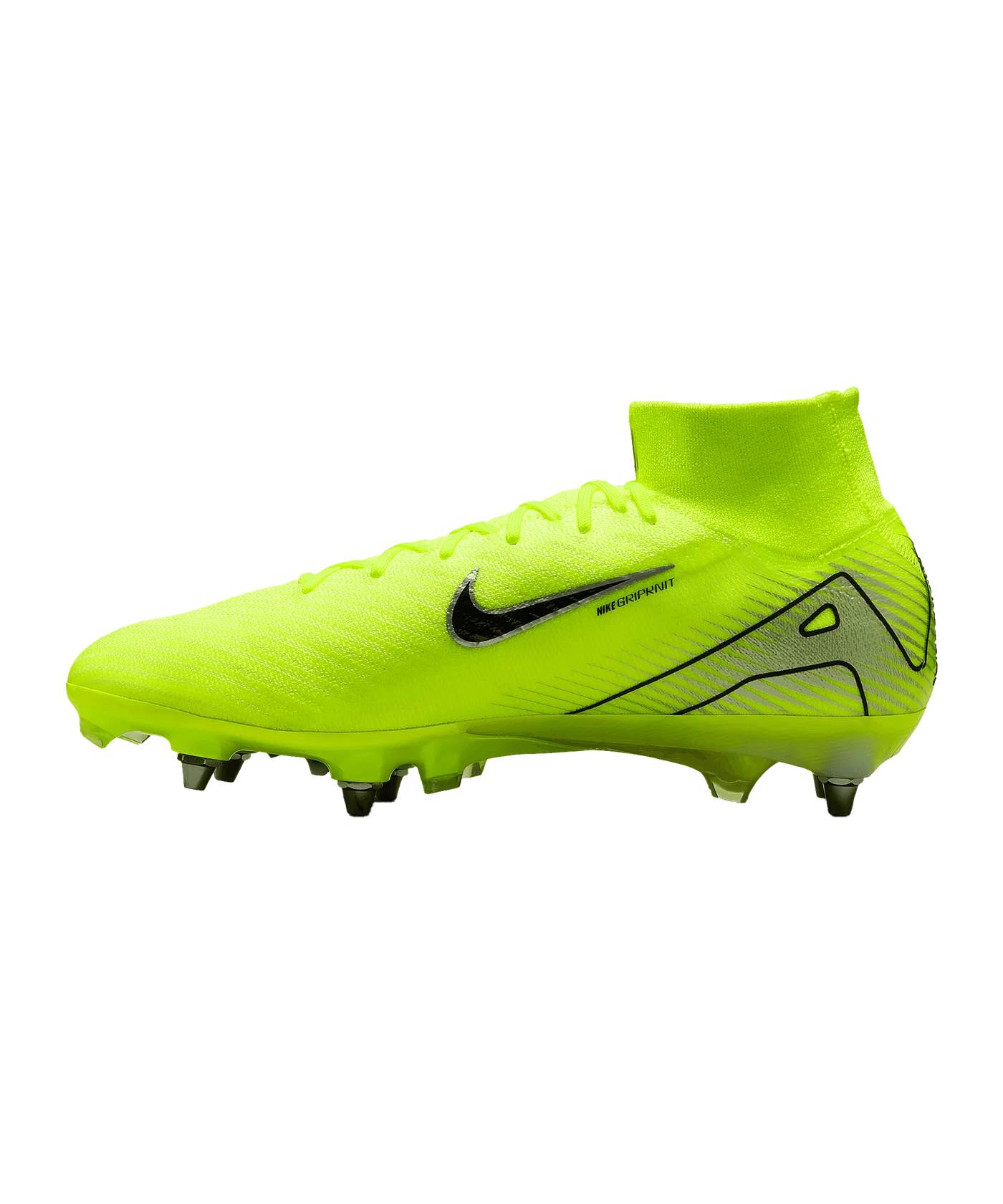 Nike Air Zoom Mercurial Superfly X Elite SG-Pro Mad Voltage Gelb Schwarz F700