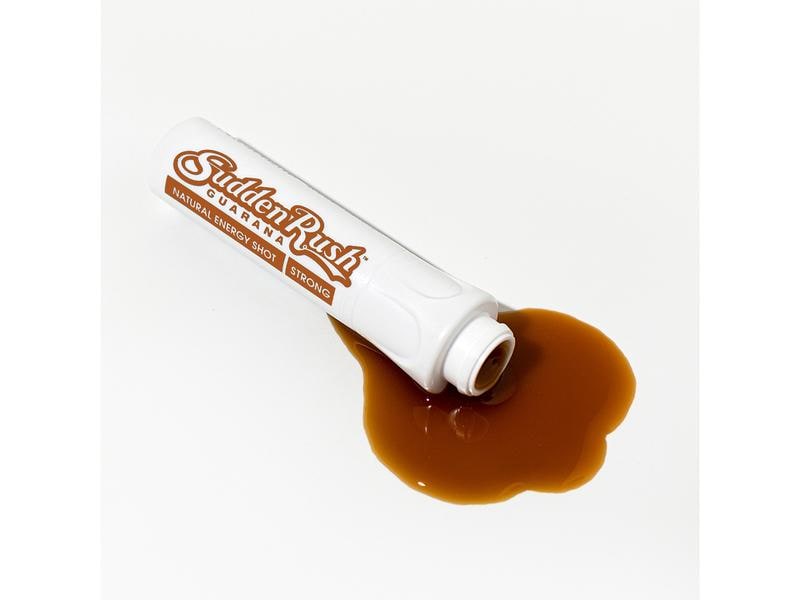 SuddenRush Shot Strong Guarana Natural Energy 24 x 1500 mg Energy-Shots mit Karamell-Geschmack