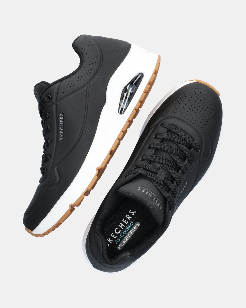 Skechers Street Stand On Air Lage sneakers  - zwart