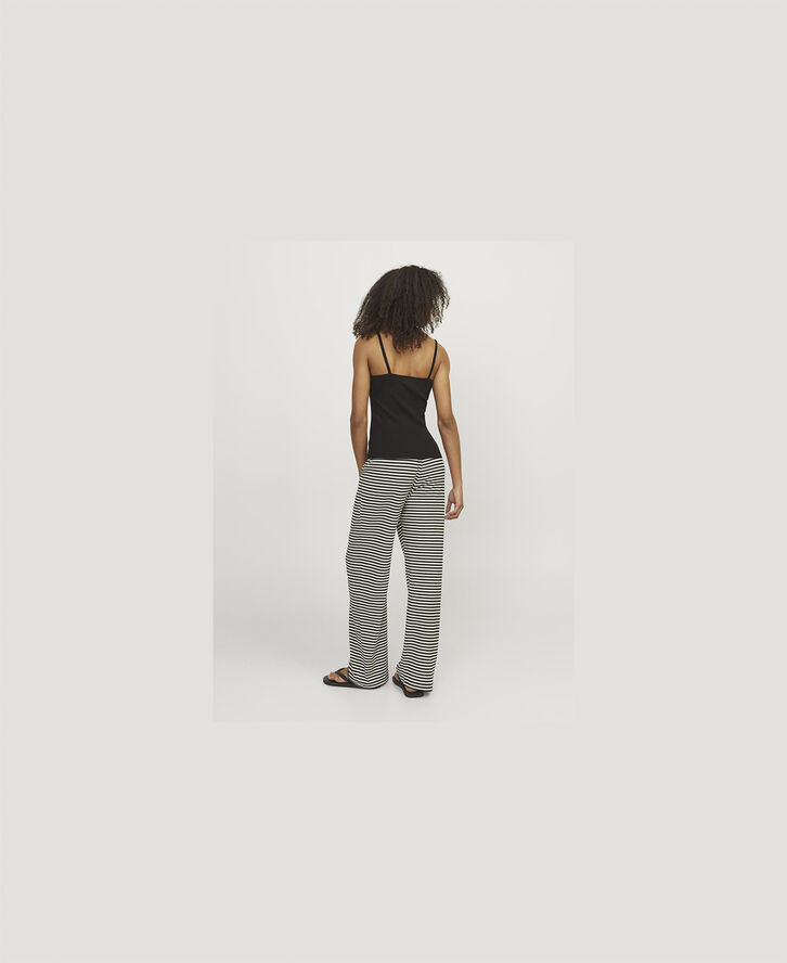JJXX JXSTELLA RLX HW WIDE PANTS JRS Vanilla ice/black