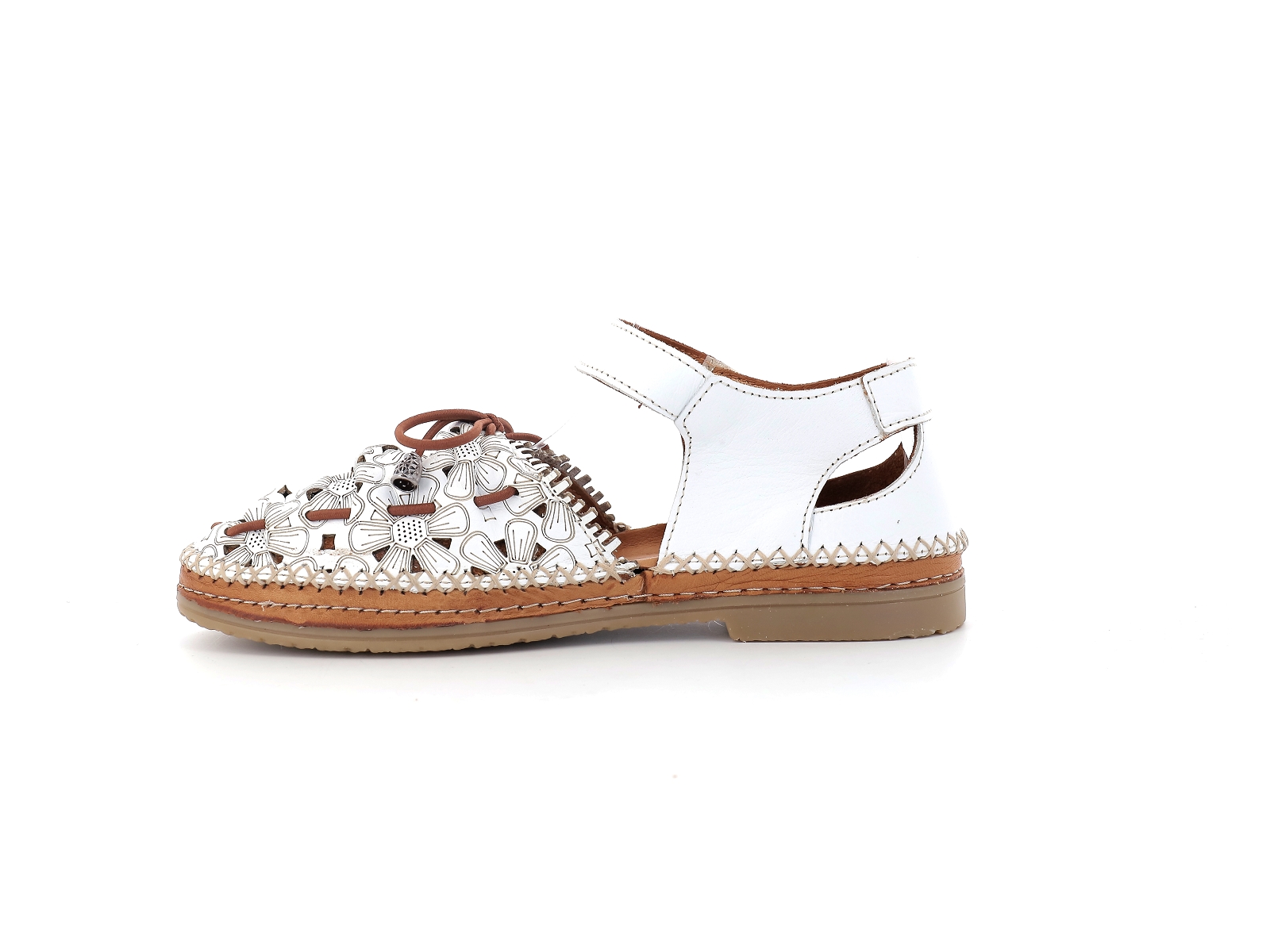 Madory-MARLY Cuir Blanc