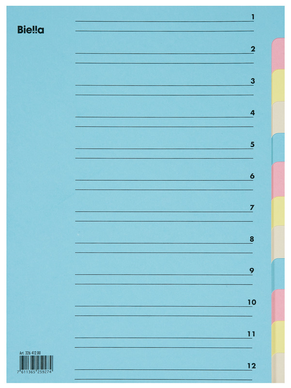 Biella Organisationsmappe, A4, blau