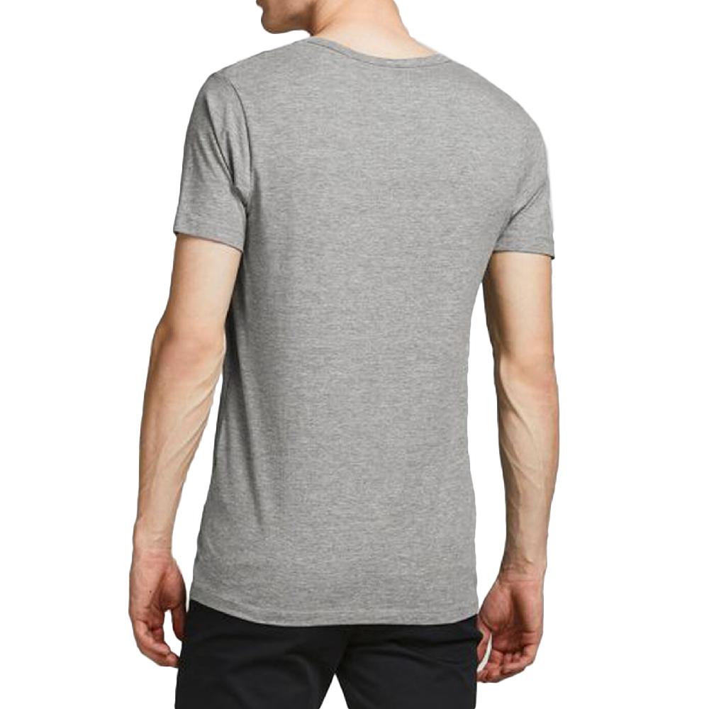 Jack & Jones T-shirt Gris Homme Jack & Jones Basic19