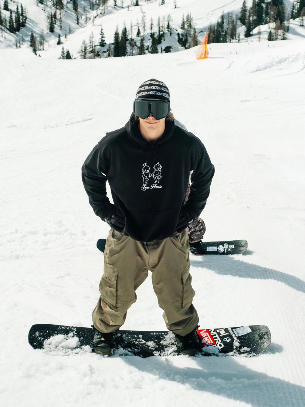 CHPO X Dominik Wagner Navy Goggle black