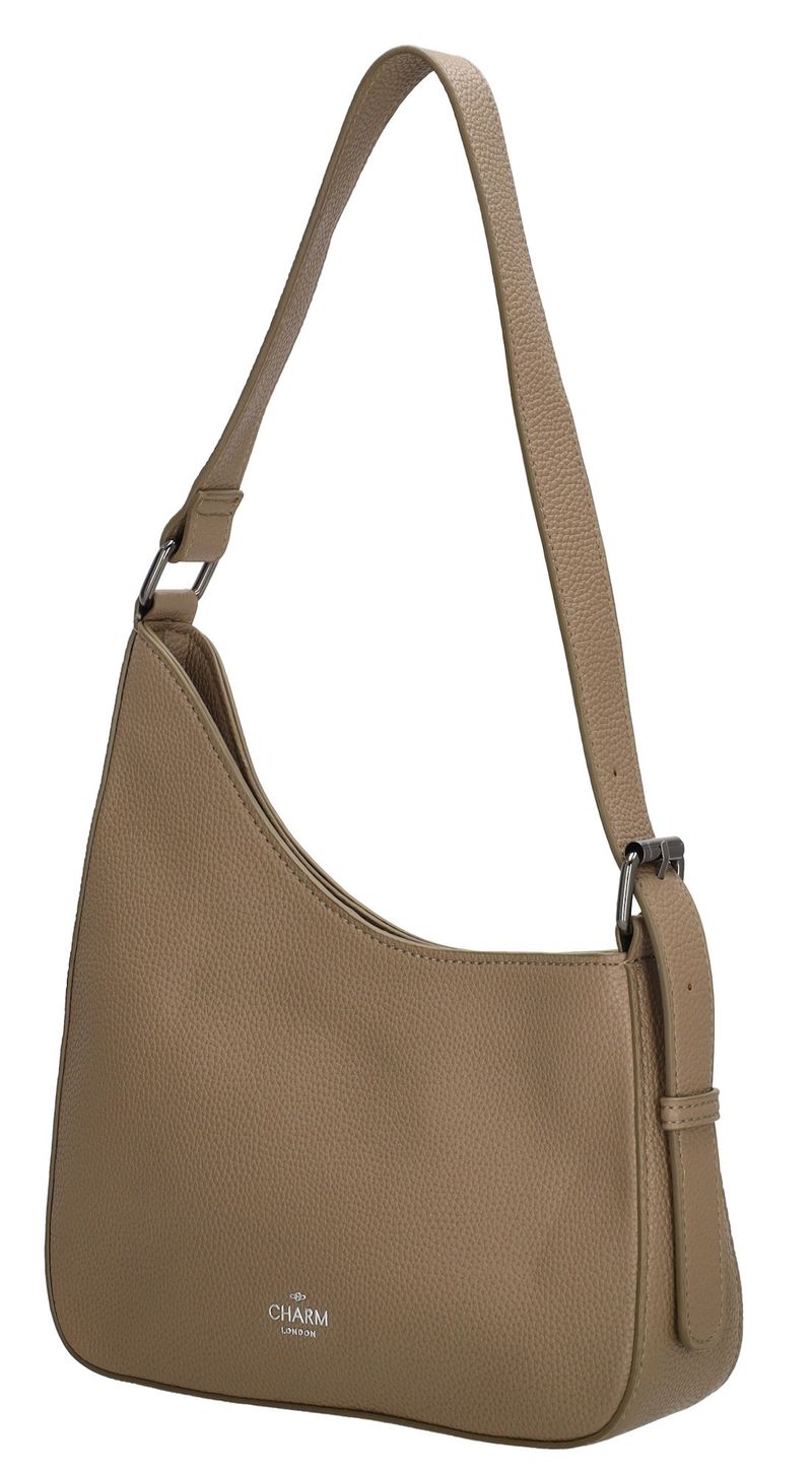 Charm Schoudertas Taupe Dames
