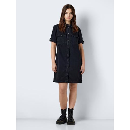 Noisy May New Signe Denimkjole, Black, XS