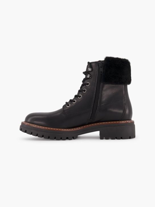5th Avenue Schnür-Stiefelette Schwarz