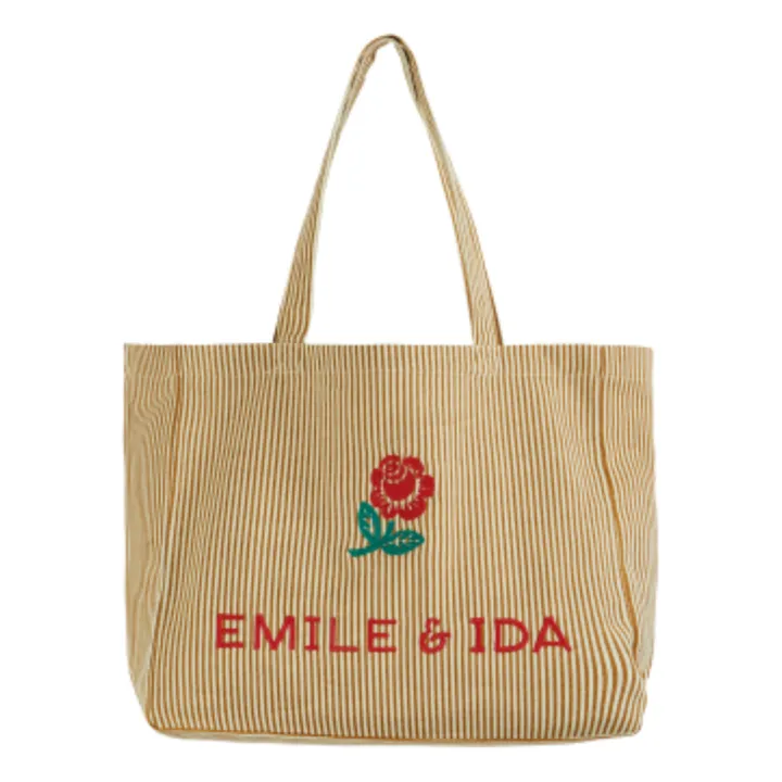 Emile et Ida Cabas Brodée Rayures - Collection Femme | Miel