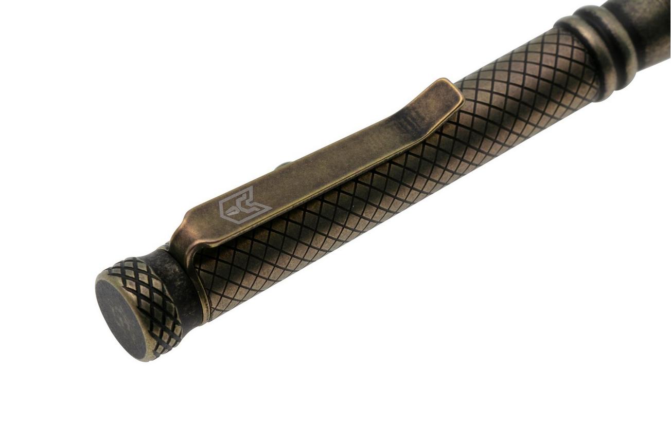 Bestechman Scribe BM16E Bronze Black Stonewash Titanium, tactische pen