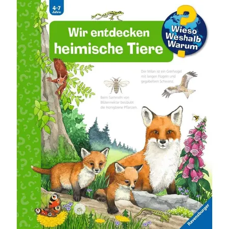 Ravensburger Wieso? Weshalb? Warum? Wir entdecken heimische Tiere