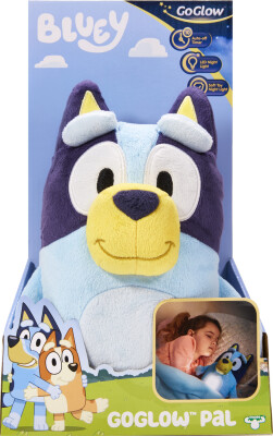 Goglow - Bluey Bamse Med Natlys - 23 CM