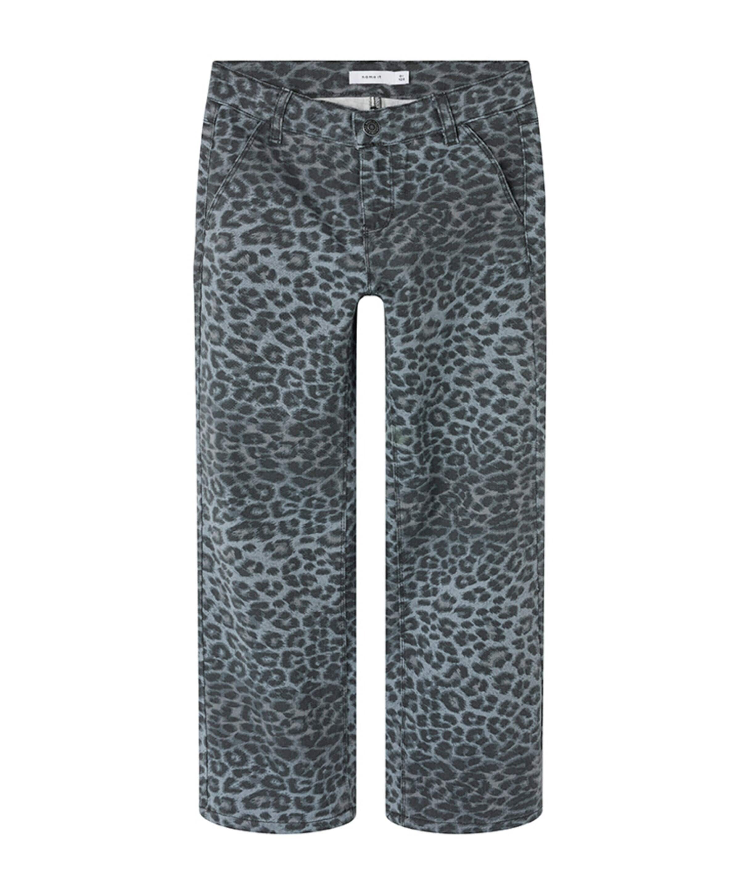 Name it NKFROSE WIDE TWI PANTS 4444-TD O meisjes jeans grijs