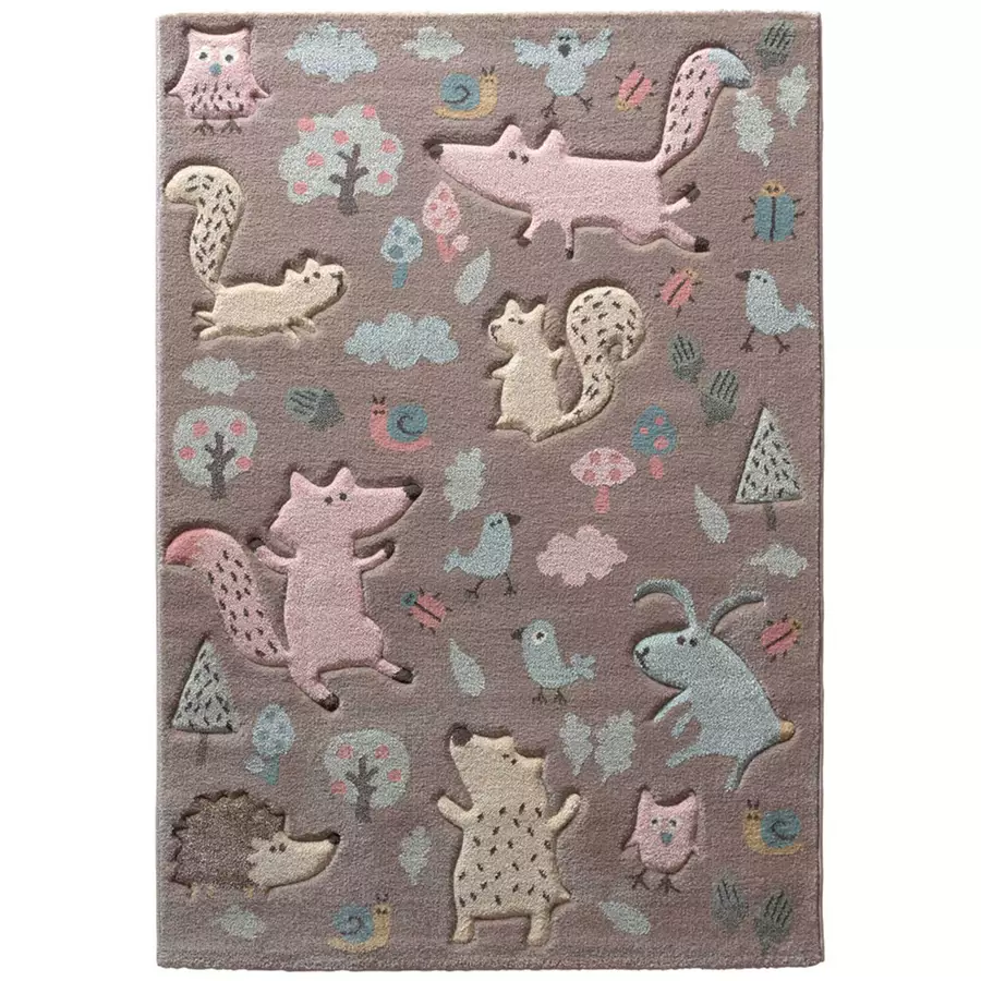 Sigikid Kinderteppich Forest beige