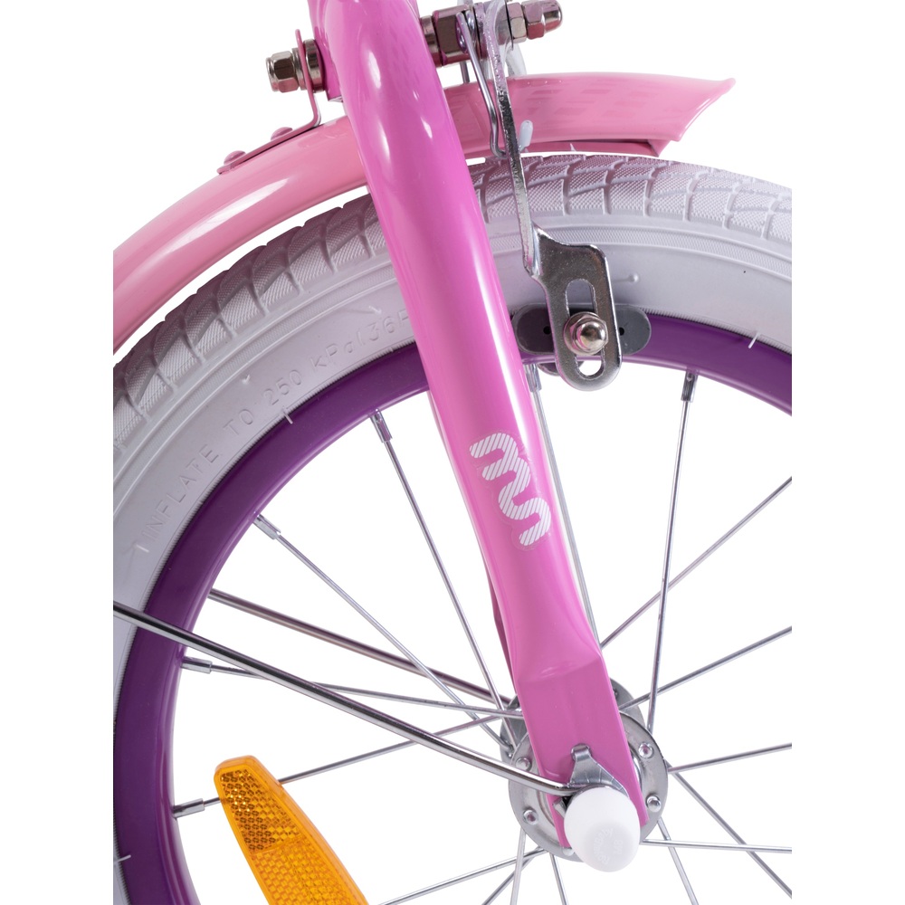 14-Zoll-Chipmunk-Lollipop-Fahrrad, weiß/rosa