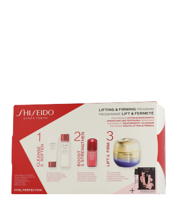 Shiseido Vital Perfection Set mit Uplifting & Firming Cream Enriched 50ml-15ml-30ml-10ml