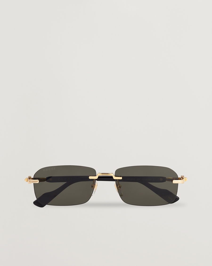 Gucci GG1221S Sunglasses Gold/Black