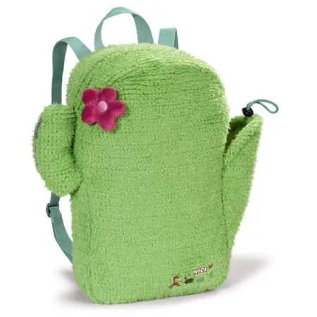 NICI Kaktus Rucksack mit verstellbaren Rückengurten