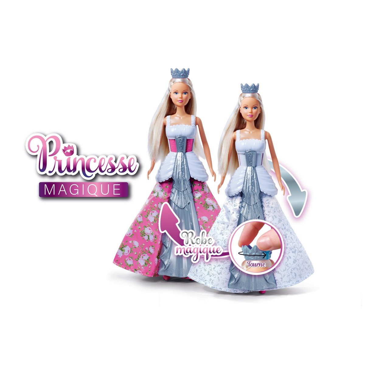 Poupée mannequin Steffi Love Princesse magique