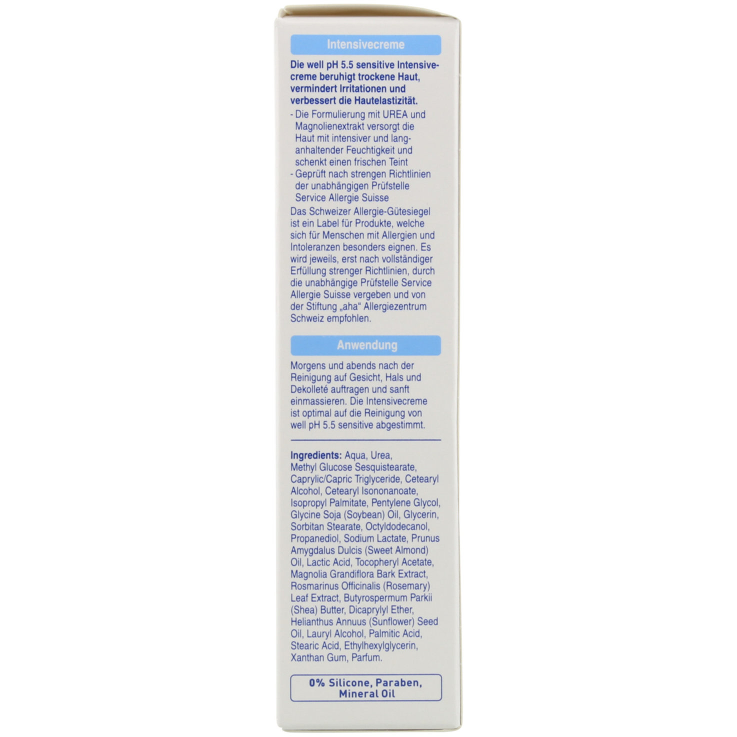 well pH 5.5 Sensitive Intensivcreme
