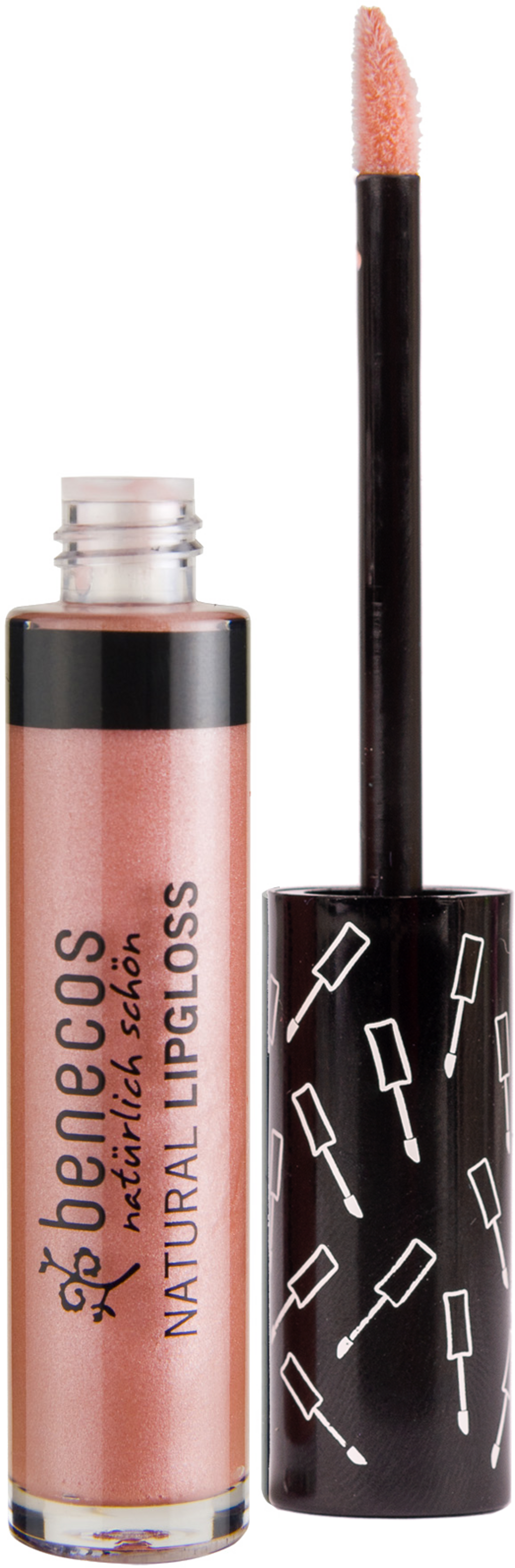 benecos  Natural Lipgloss, Rosé (5 ml)