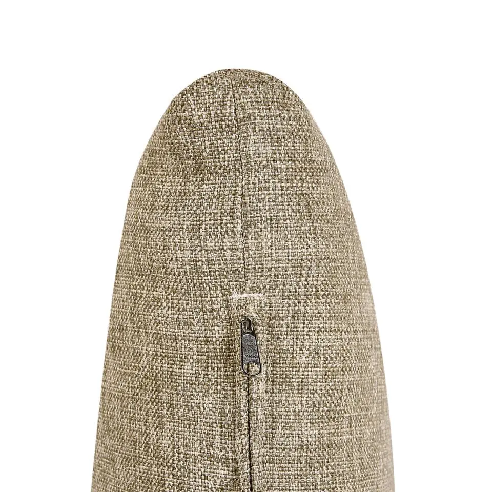 BELSITO - Ligstoel - Taupe - Rotan