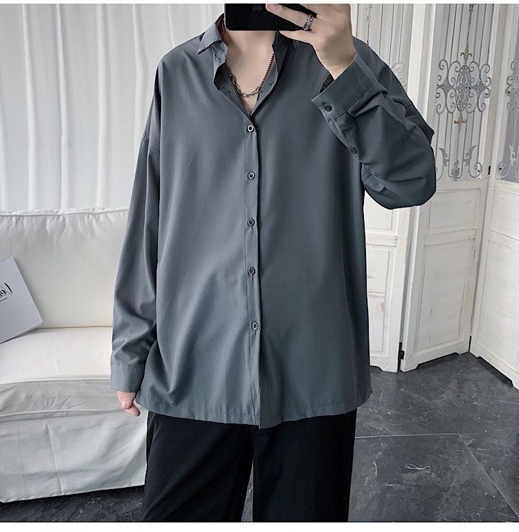 Wewewow - effen shirt met lange mouwen
