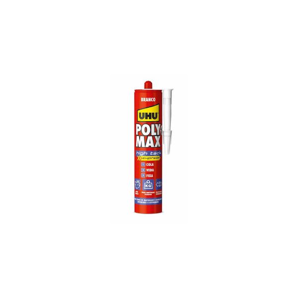 UHU Cola e Veda Poly Max High Tack Branco 425gr