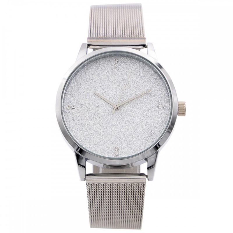 Coffret montre Femme GIORGIO bracelet Acier Argenté