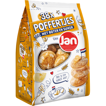 Jan Poffertjes met Boter en Suiker 335 g