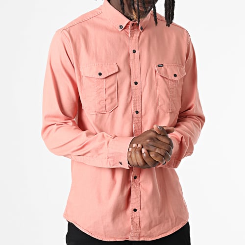 Chemise Manches Longues W-323 Rose