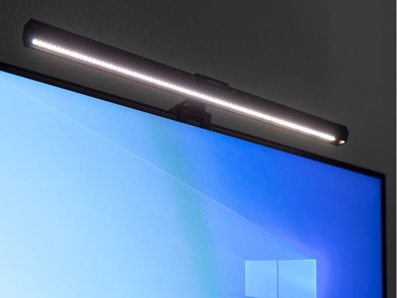 onit Monitor-Lichtleiste LED 40 cm LED-Bildschirmleuchte mit Universalhalterung