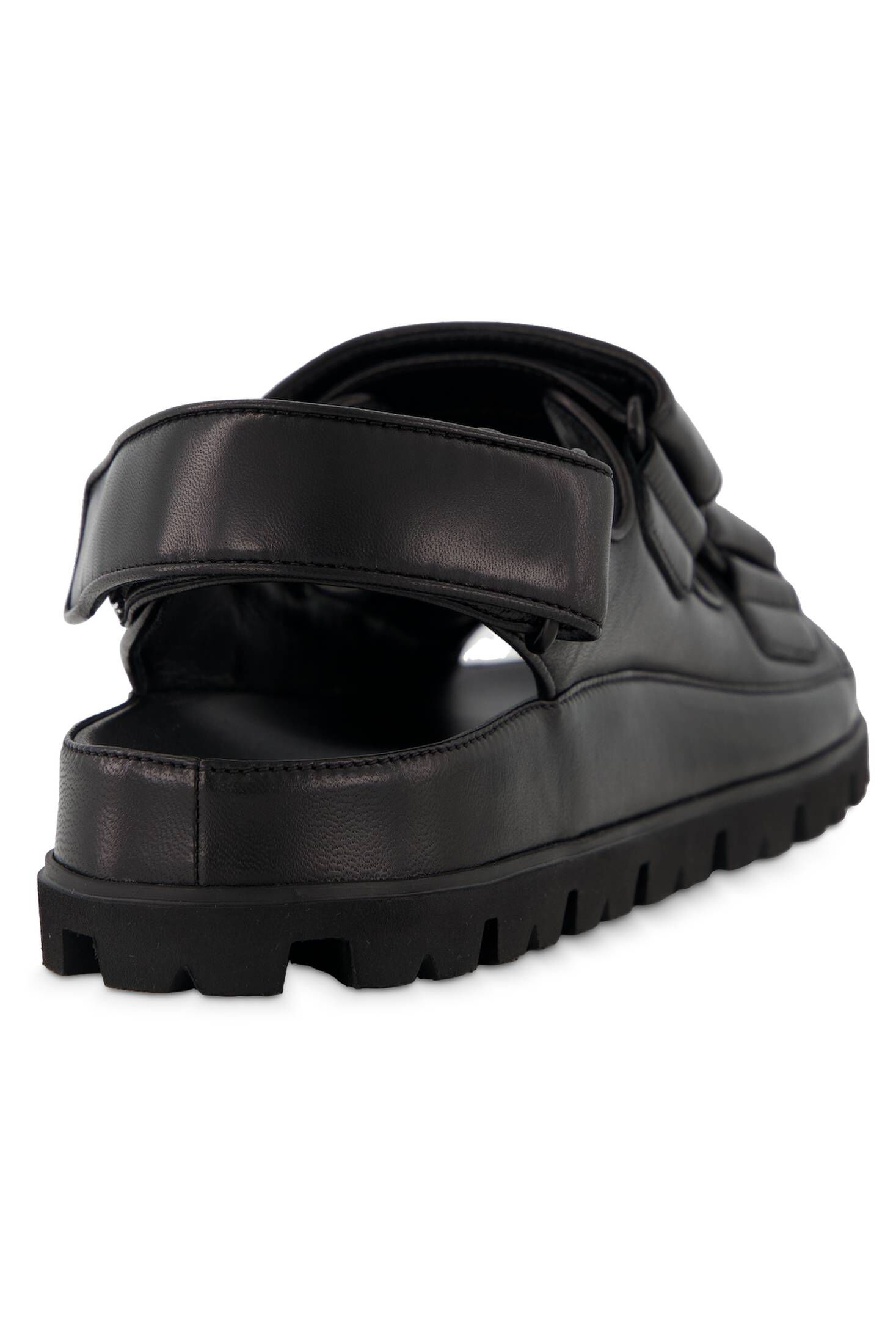 Prada| Damen Sandalen aus gepolstertem Nappaleder