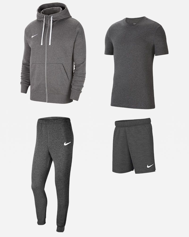 Ensemble Nike Team Club 20 pour Enfant. Sweat-shirt + Bas de jogging + Tee-shirt + Short (4 pièces)