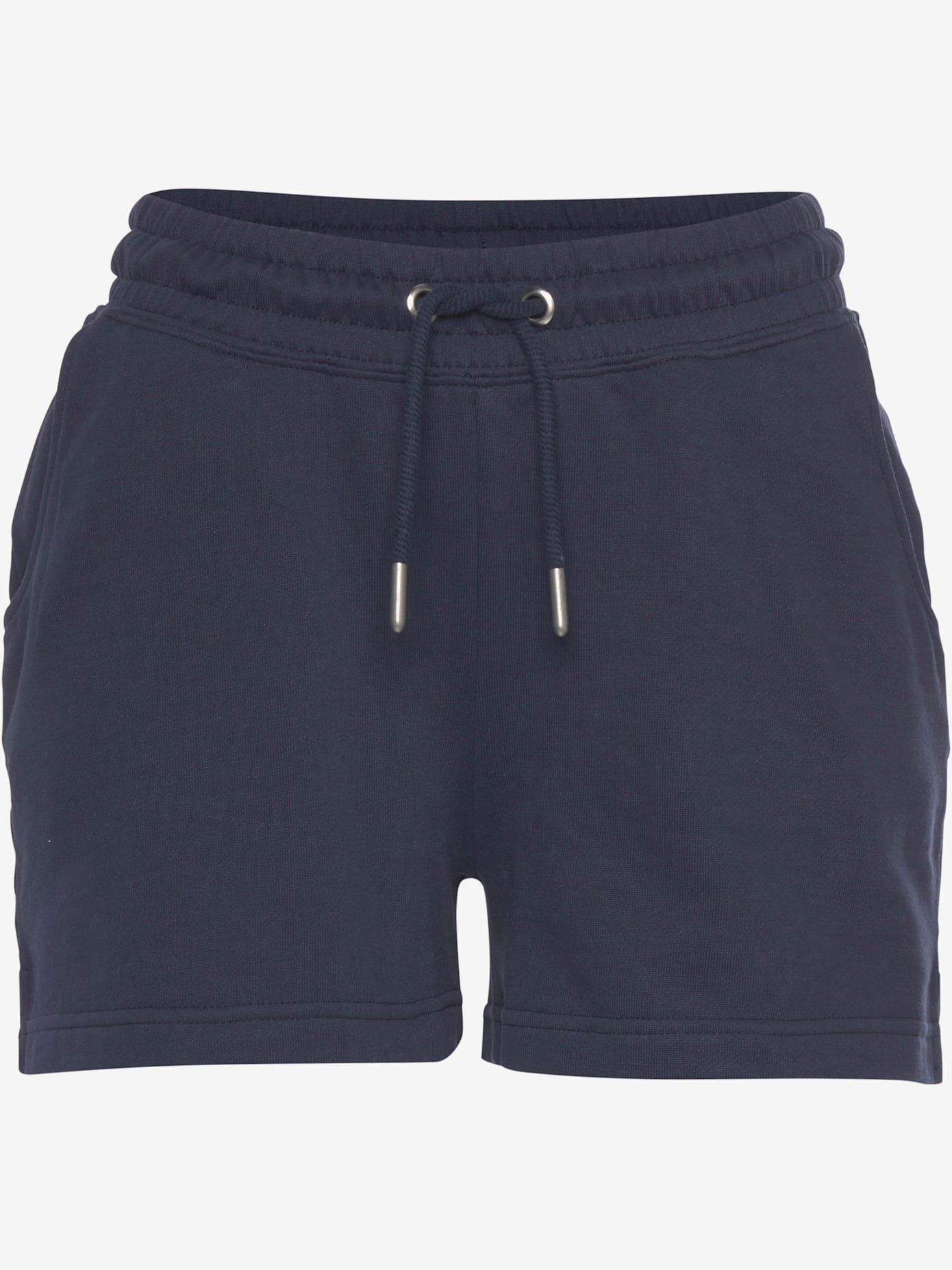 Short en matière sweat short avec ceinture à coulisse élastique