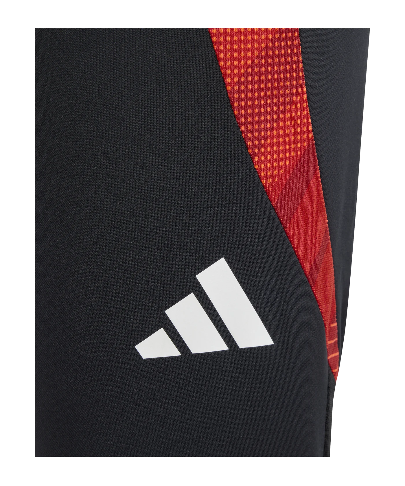 adidas Tiro 24 Competition Trainingshose Kids Schwarz Rot