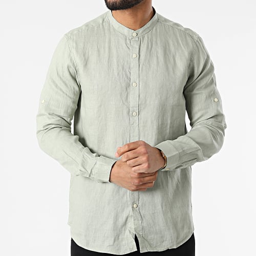 Chemise A Manches Longues 7632 Vert Clair