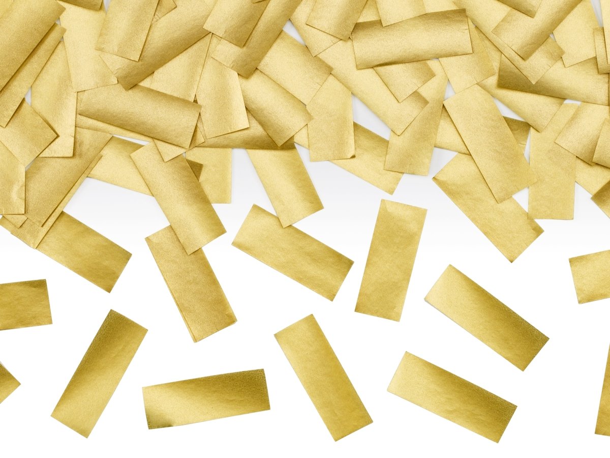 Gouden Confetti Kanon 20cm