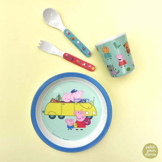 Assiette bébé 18cm   Peppa Pig        de               Petit Jour Paris
