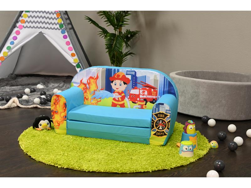 Knorrtoys Kindersofa Feuerwehr Klappsofa