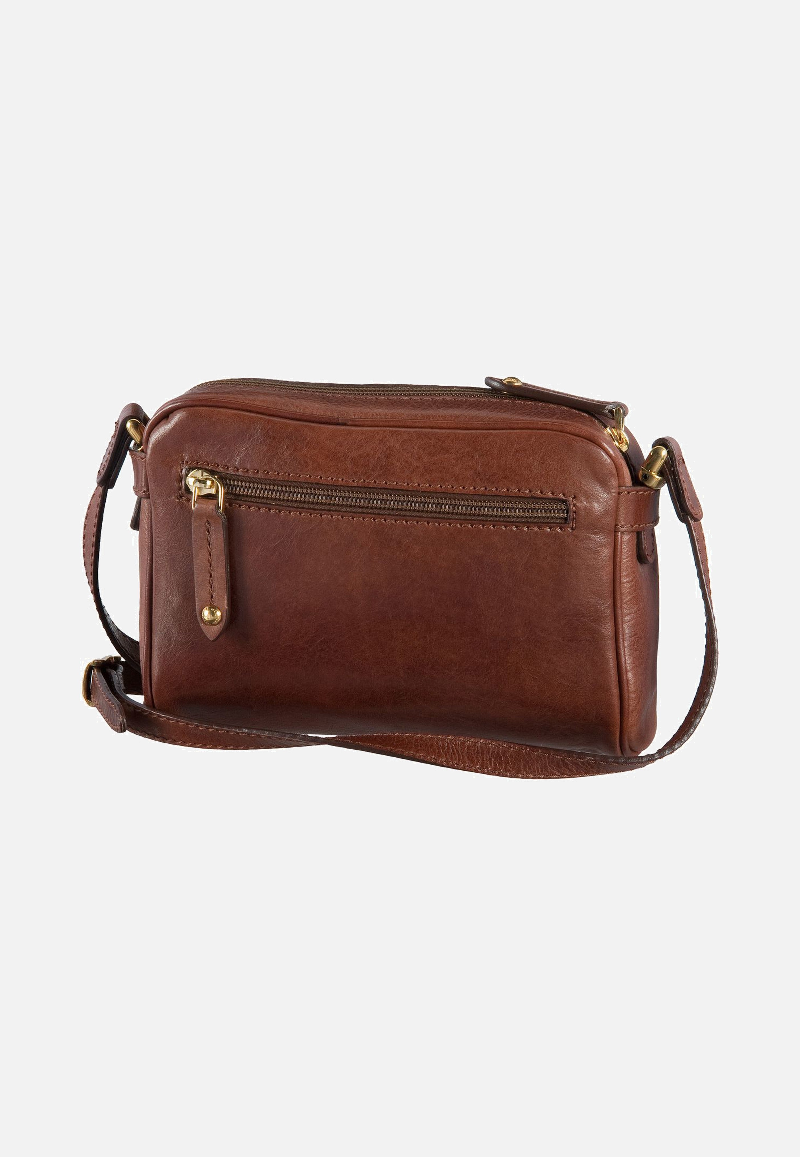 Story Donna Shoulder Bag Marrone/Oro - Umhängetasche