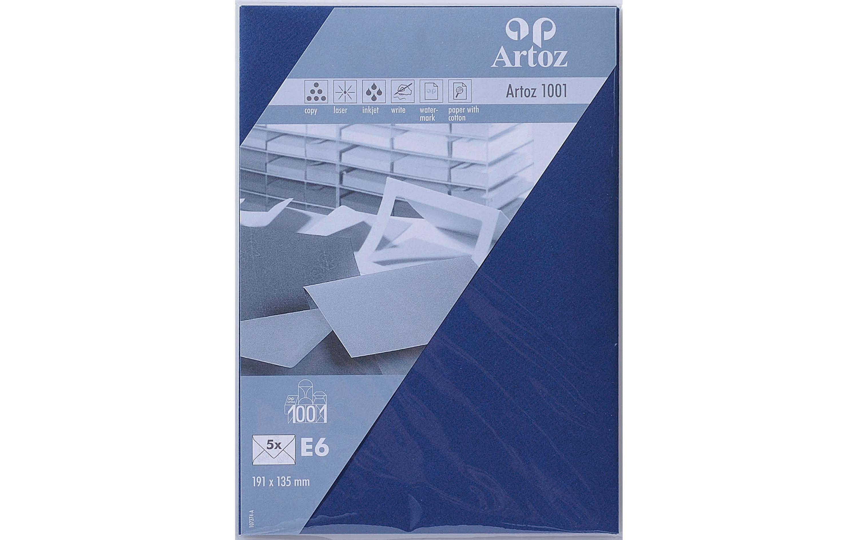 Couvert 1001, E6, 5 Stück, Classic BlueEdler Briefumschlag