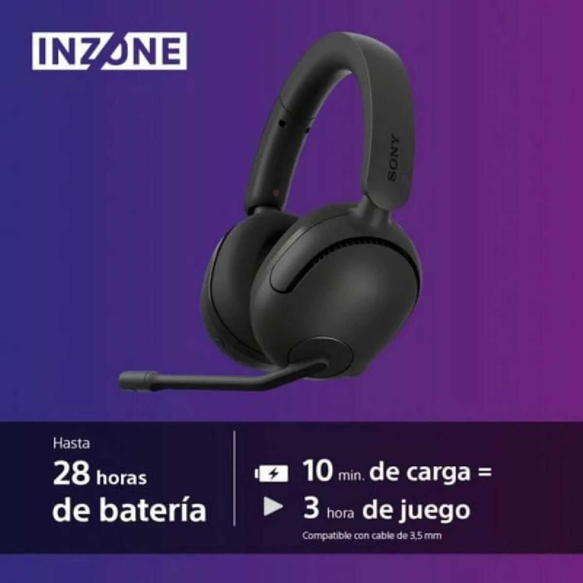 Sony Inzone H5 - Noir