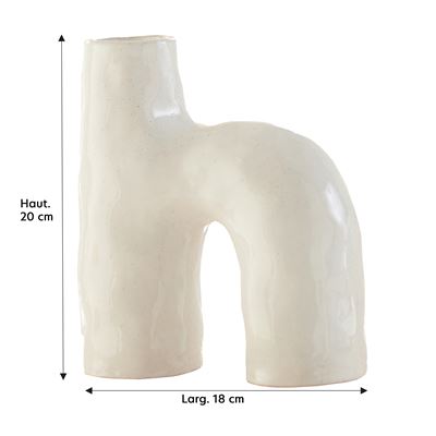 Vase forme graphique 
